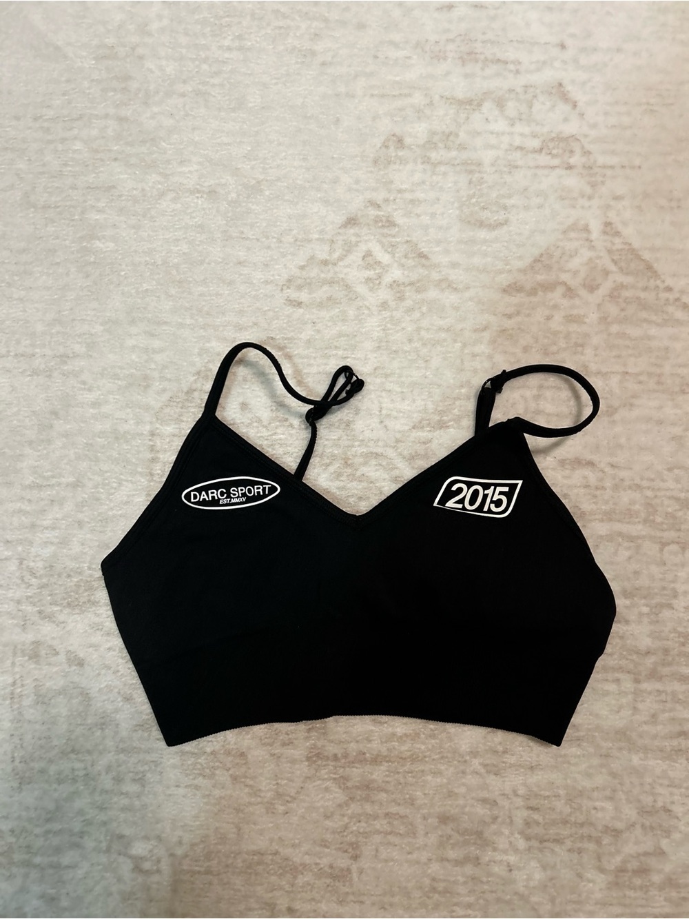 🇺🇸 JULY 4TH SALE!! 
Darc Sport Black Seamless Sports Bra with 2015 Logo